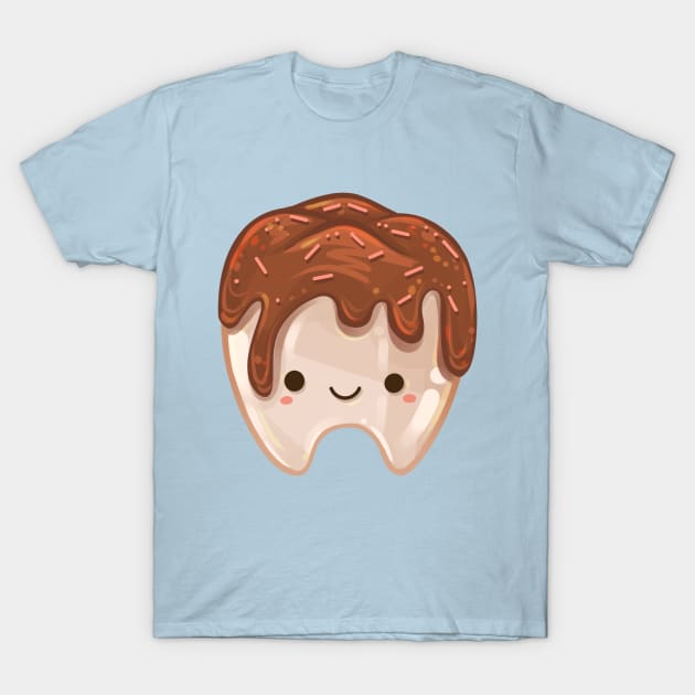 Funny Sweet Tooth T-Shirt by Claire Lin